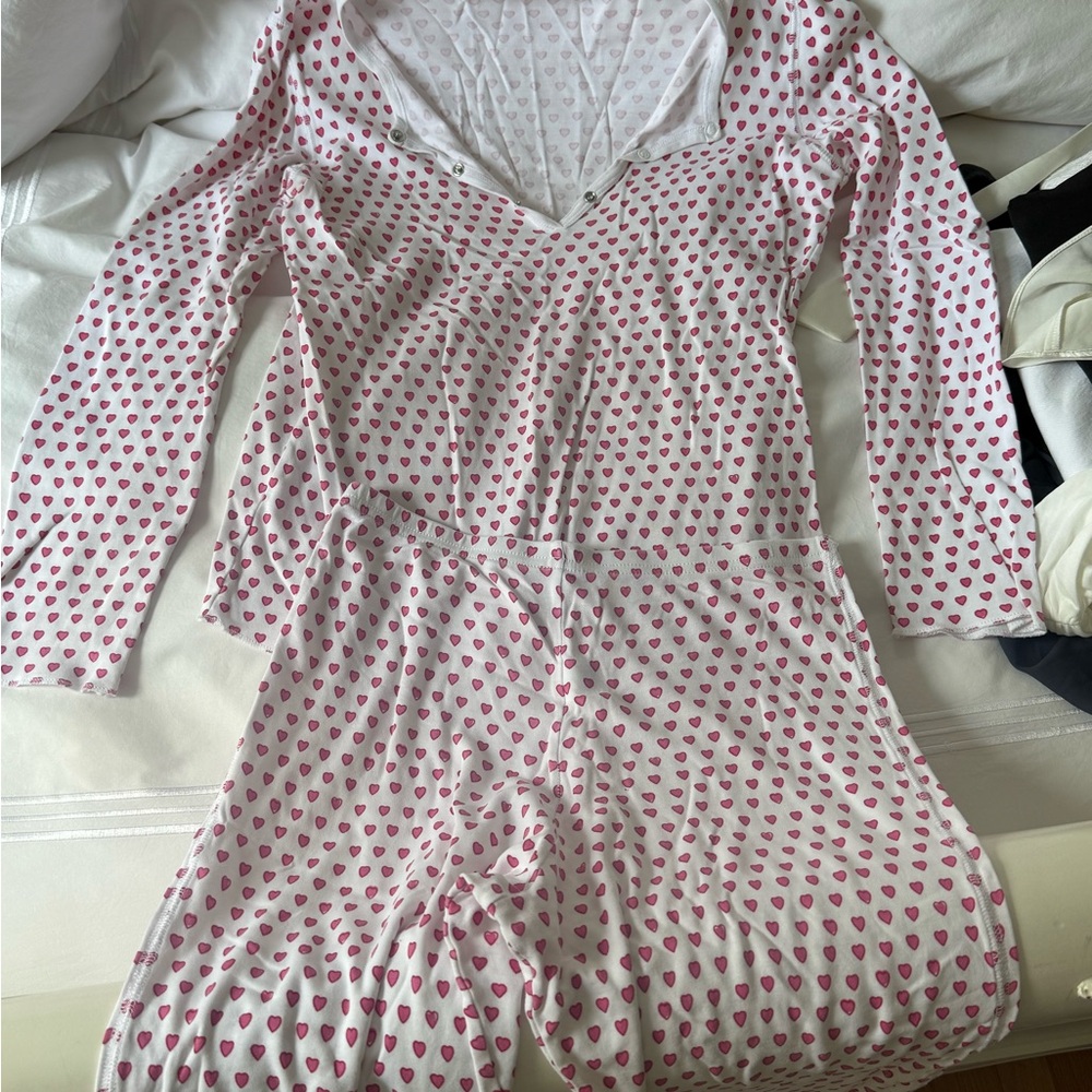 Roller Rabbit Pink Heart Pajamas